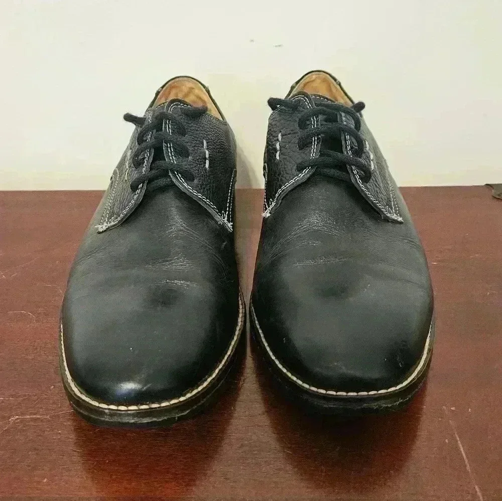 SANDRO LEATHER SHOES SIZE 8D EUC